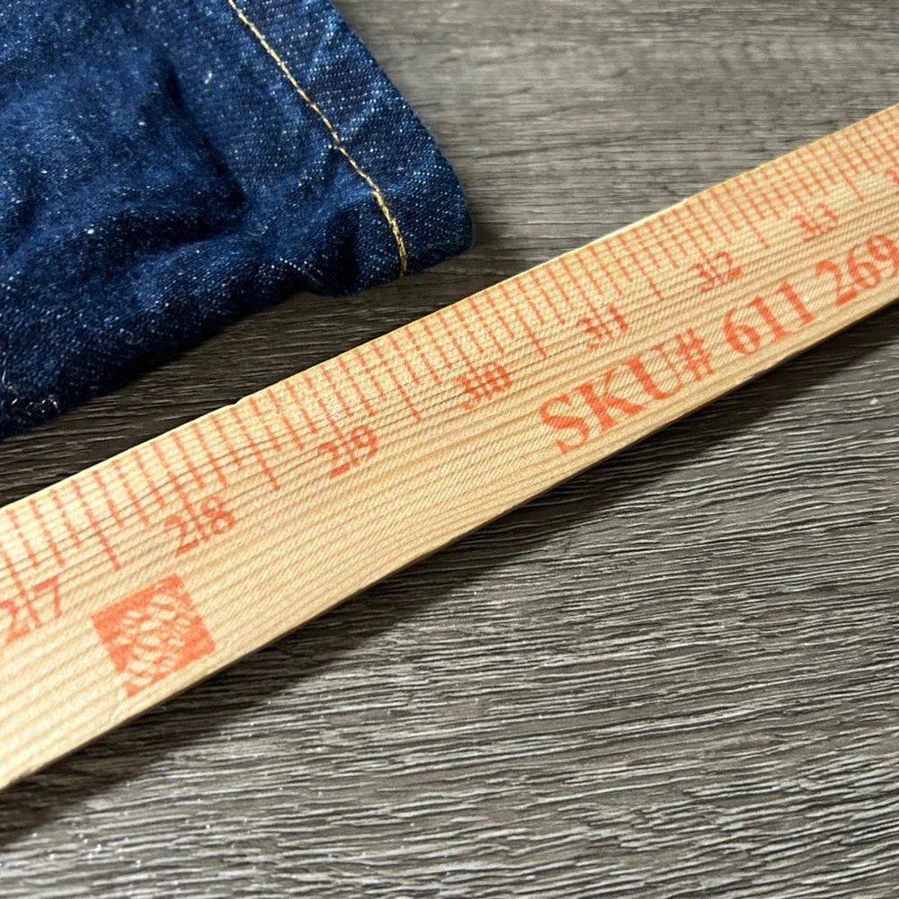 Vintage Polo Jeans Co Ralph Lauren Carpenter Pants 36x30 Blue Denim Baggy
